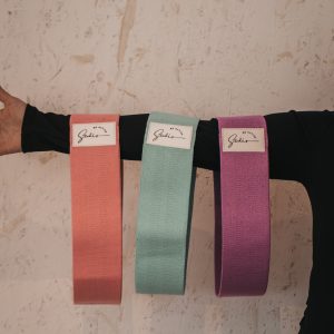 BANDES ÉLASTIQUES FITNESS EN TISSU "STUDIO BE ACTIVE"